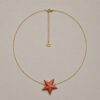 Collar estrella de mar Coral