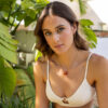 Collar Estrella de Mar coral