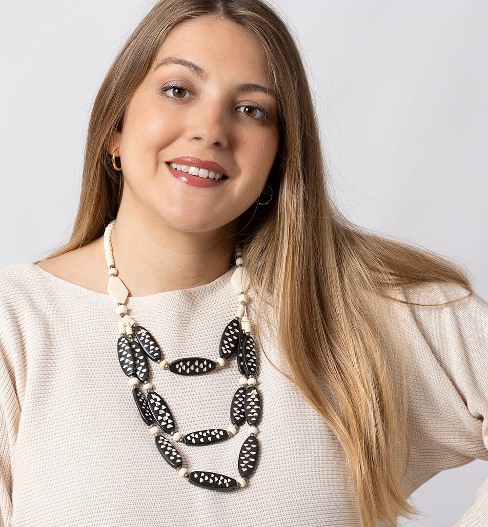 Collar hueso Masái