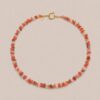 Collar Madeira naranja claro