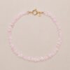 Collar Madeira rosa claro