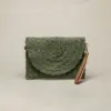 Gif. Clutch trenzado rafia Duna