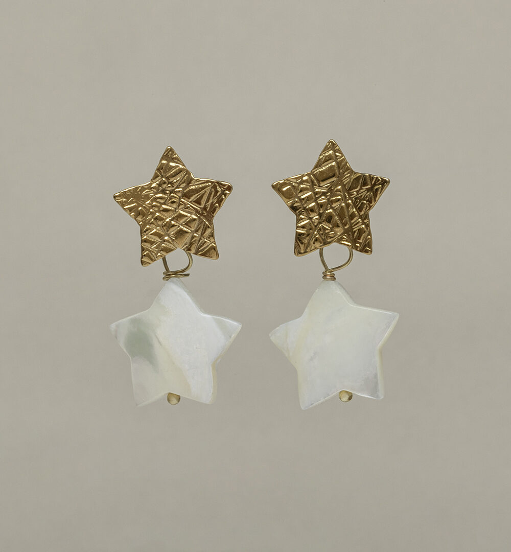Pendientes Doble Estrella