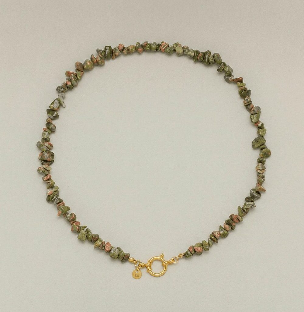 Collar Madeira unakita