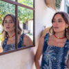 Choker Caracola coral