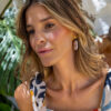 Pendientes Cangrejo Dorado Concha