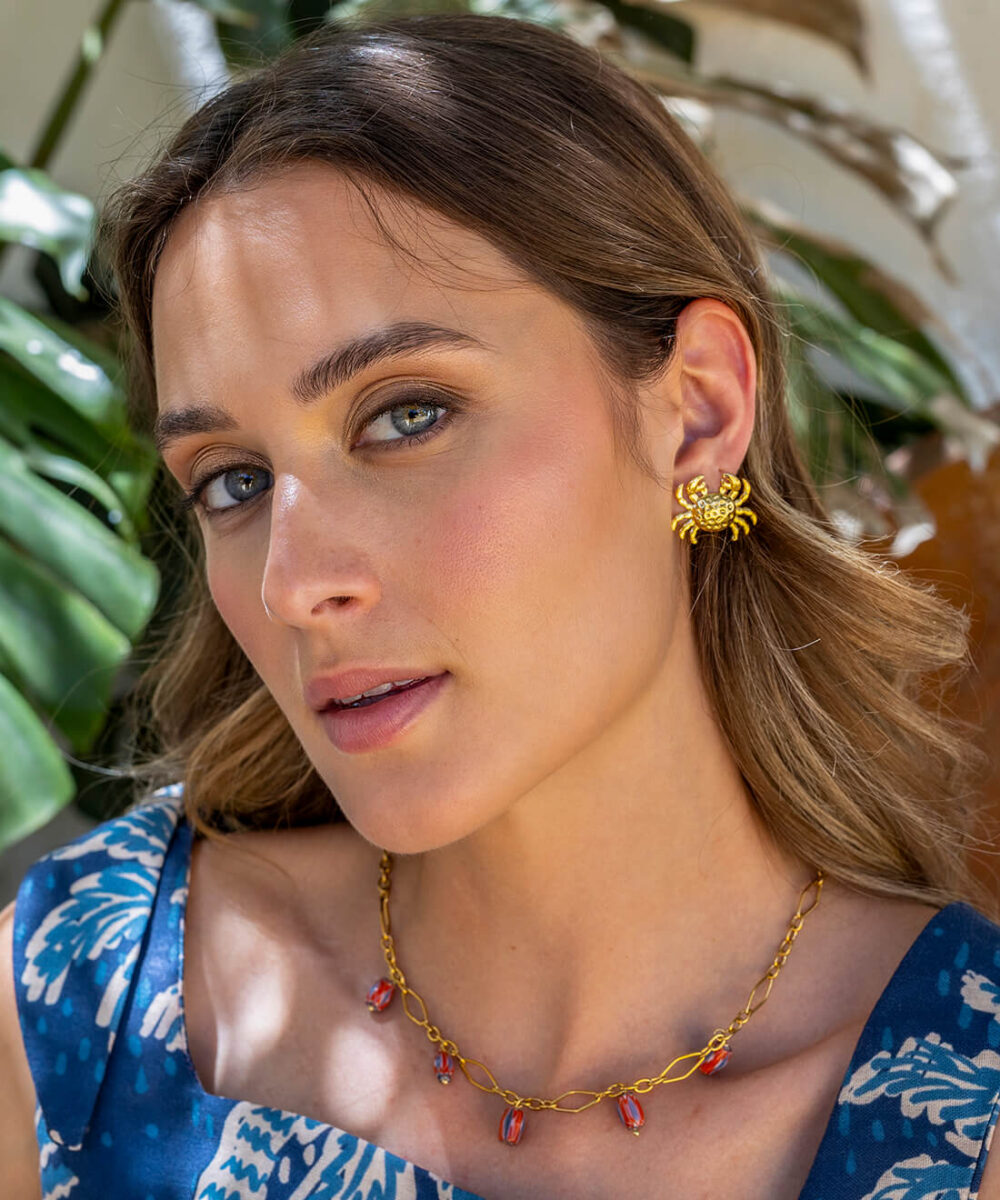 Pendientes cangrejo Sebastián