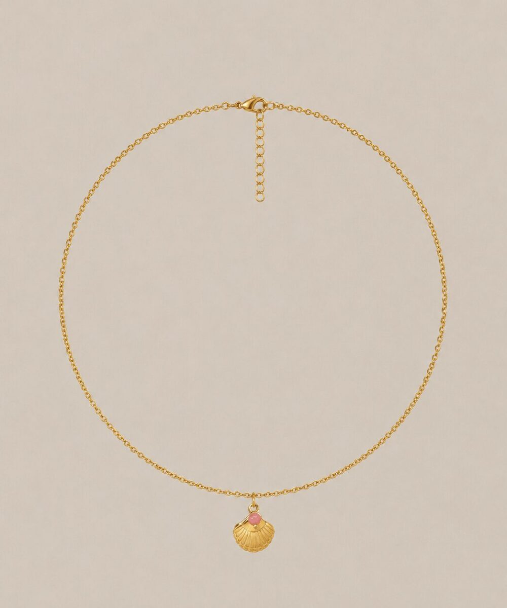 Cadena Concha Rosa