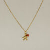 Cadena Estrella con coral