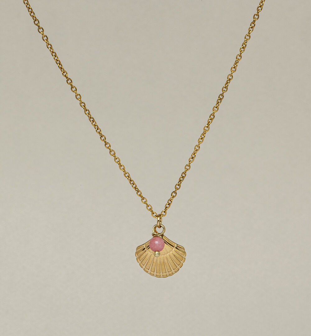 Cadena Concha rosa
