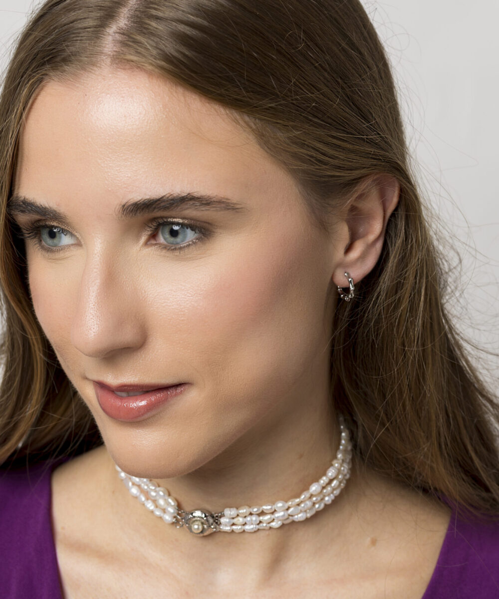 Choker novia Caroline
