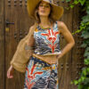 Bolso de rafia Nora