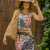 Bolso de rafia Nora