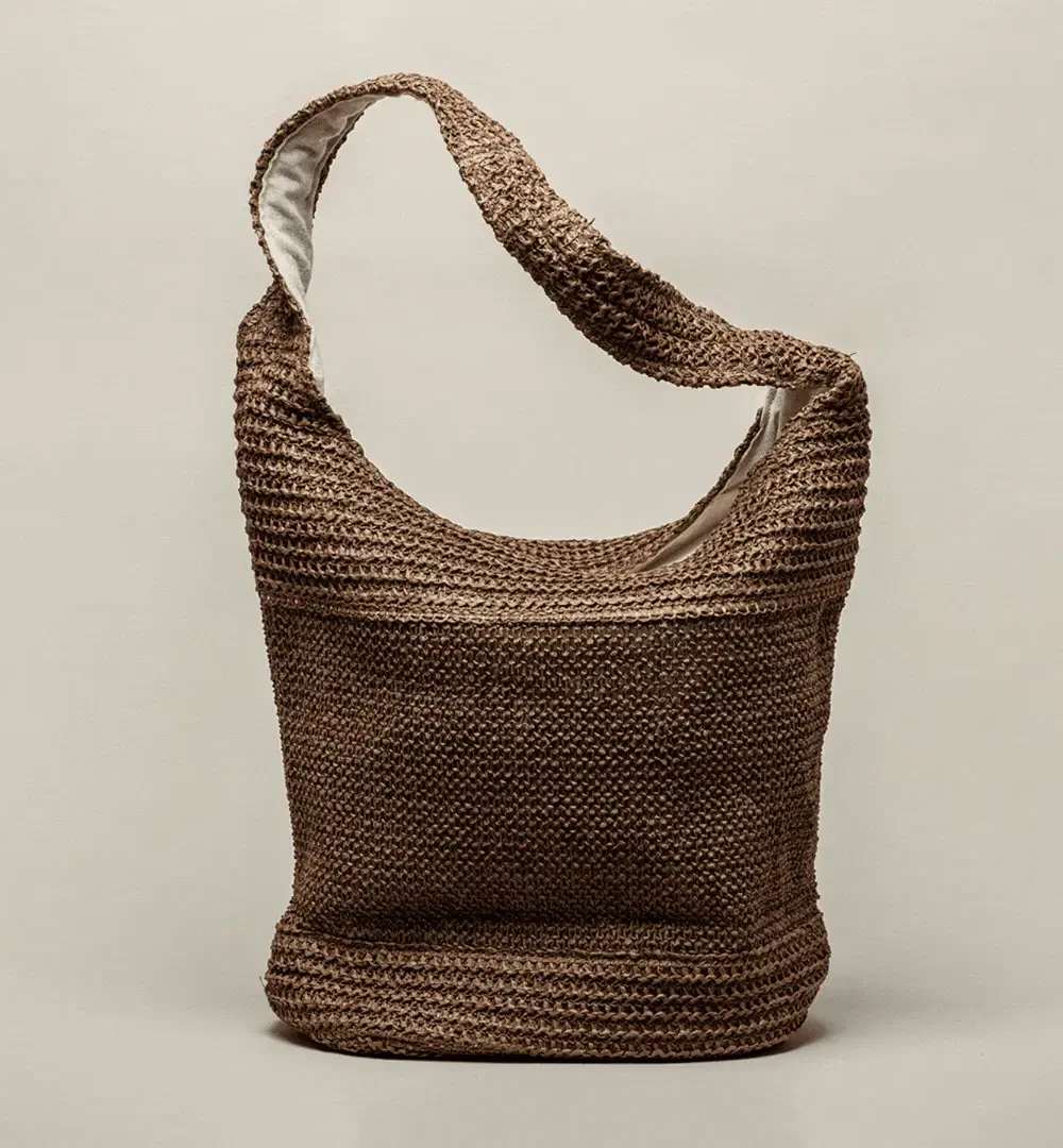 Bolso de rafia Nora