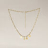 Cadena Lina personalizada con 4 iniciales