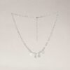 Cadena Lina personalizada con 4 iniciales