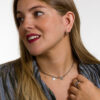 Cadena Lina personalizada con 2 iniciales
