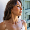 Cadena Caribe personalizada con 3 iniciales