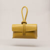 Bolso de piel Andrius mostaza