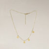 Cadena Caribe personalizada con 4 iniciales
