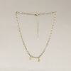 Cadena Lina personalizada con 2 iniciales