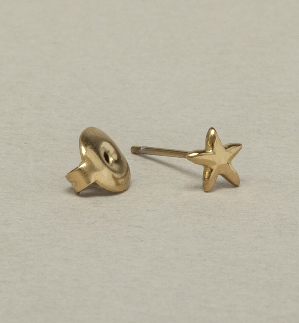 Mini pendiente Estrella plana