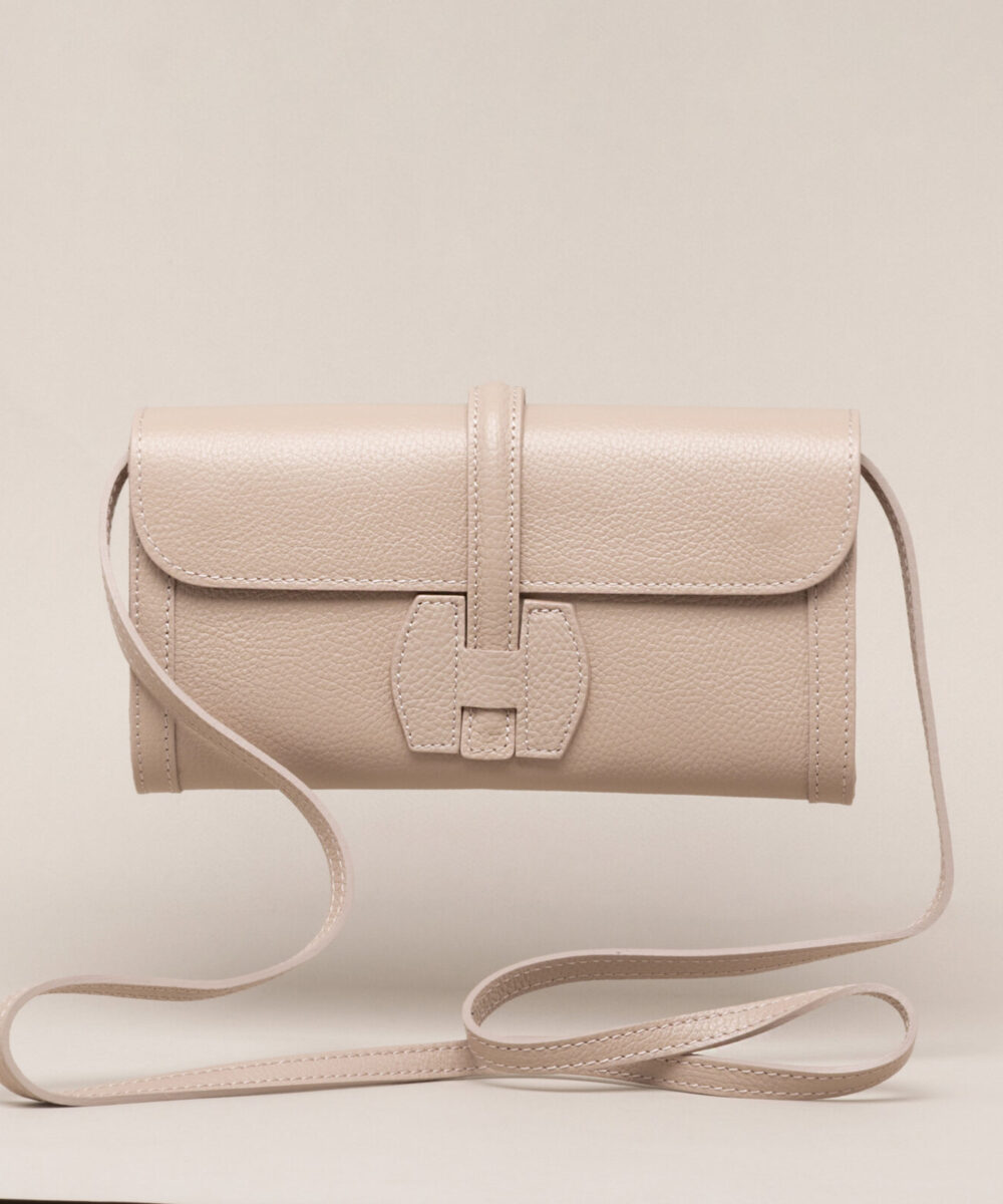 Clutch de mano Julieta nude