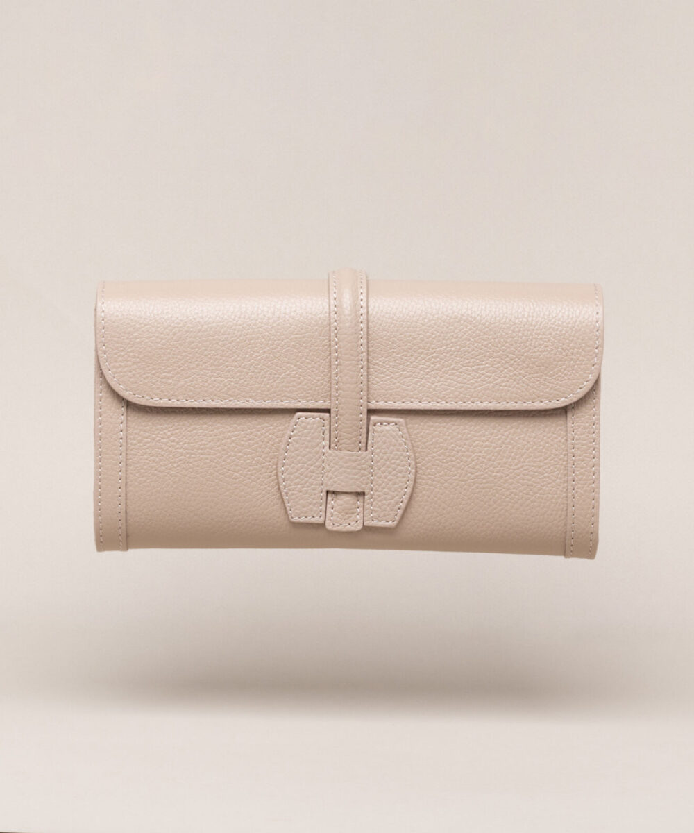 Clutch de mano Julieta nude