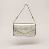 Bolso de piel dorado Matilda 3 en 1