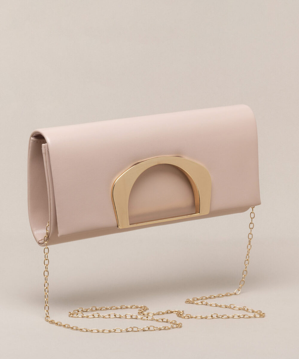 Cartera de fiesta burdeos Gala